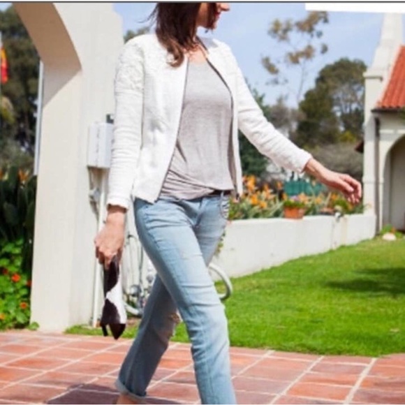 CAbi #715 White Lace Occasion Jacket, Size Medium - Picture 11 of 11